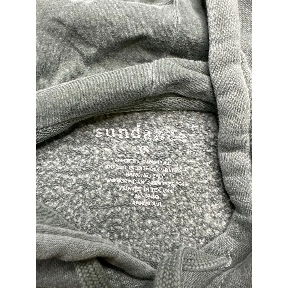 SUNDANCE Unisex Green Hooded Hoodie Pullover Sweatshirt Size XS Pre-Owned - Picture 5 of 8